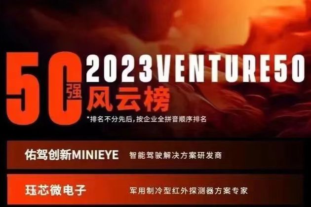 财鑫资本6家已投企业上榜2023Venture50系列榜单
